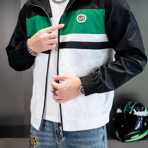 Replica Gucci Jackets Long Sleeved For Men #1240752 $60.00 USD for Wholesale