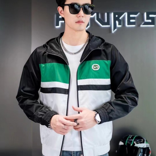 Replica Gucci Jackets Long Sleeved For Men #1240752 $60.00 USD for Wholesale