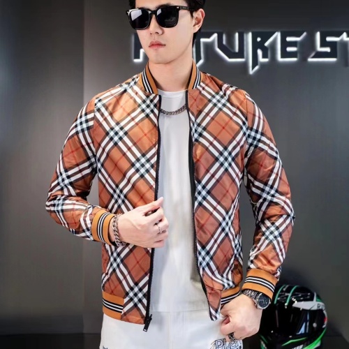 Burberry Jackets Long Sleeved For Men #1240756 $60.00 USD, Wholesale Replica Burberry Jackets