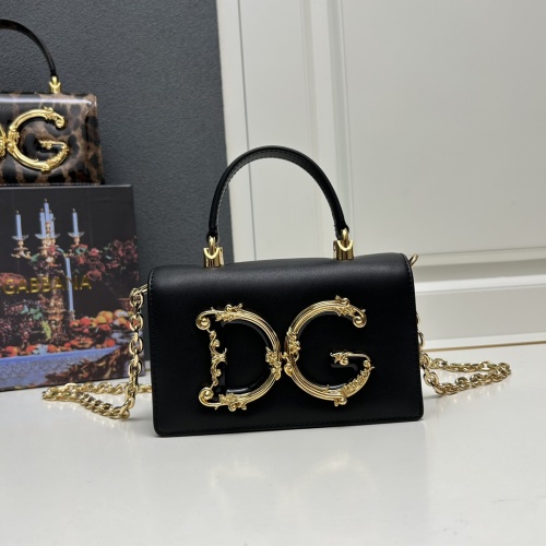 Dolce &amp; Gabbana D&amp;G AAA Quality Messenger Bags For Women #1240767 $158.00 USD, Wholesale Replica Dolce &amp; Gabbana D&amp;G AAA Quality Messenger Bags