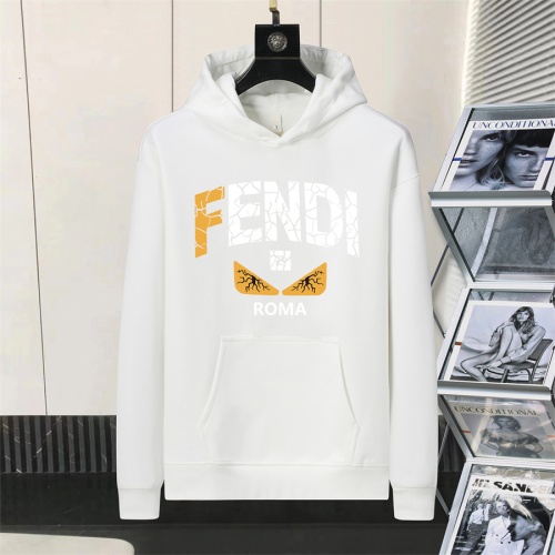 Fendi Hoodies Long Sleeved For Men #1240776 $52.00 USD, Wholesale Replica Fendi Hoodies