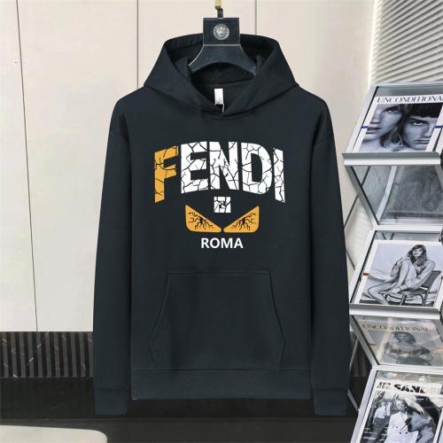 Fendi Hoodies Long Sleeved For Men #1240777 $52.00 USD, Wholesale Replica Fendi Hoodies