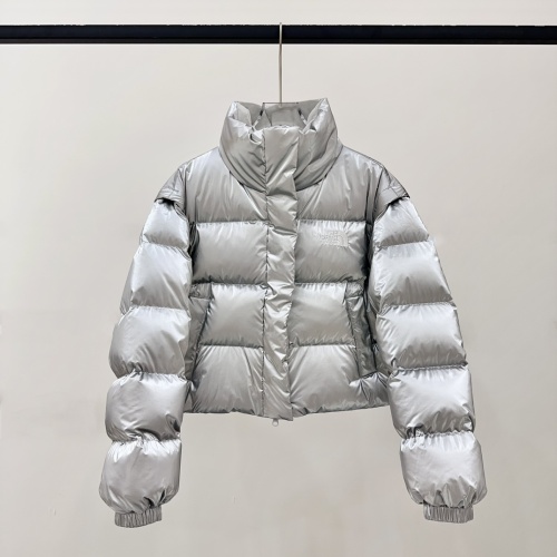 The North Face Down Feather Coat Long Sleeved For Women #1240804 $155.00 USD, Wholesale Replica The North Face Down Feather Coat