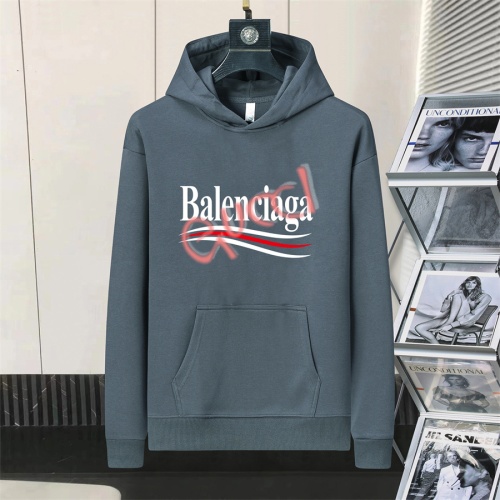 Balenciaga Hoodies Long Sleeved For Men #1240813 $52.00 USD, Wholesale Replica Balenciaga Hoodies