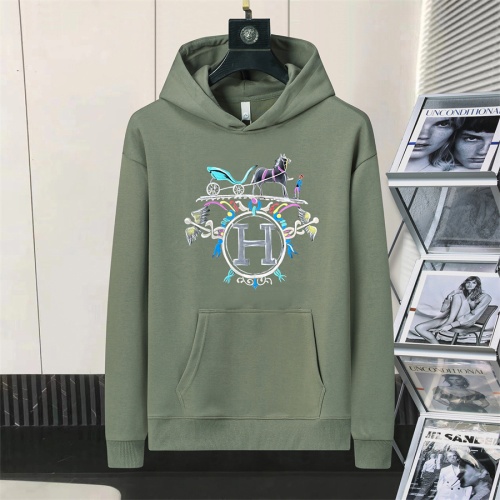 Hermes Hoodies Long Sleeved For Men #1240836 $52.00 USD, Wholesale Replica Hermes Hoodies