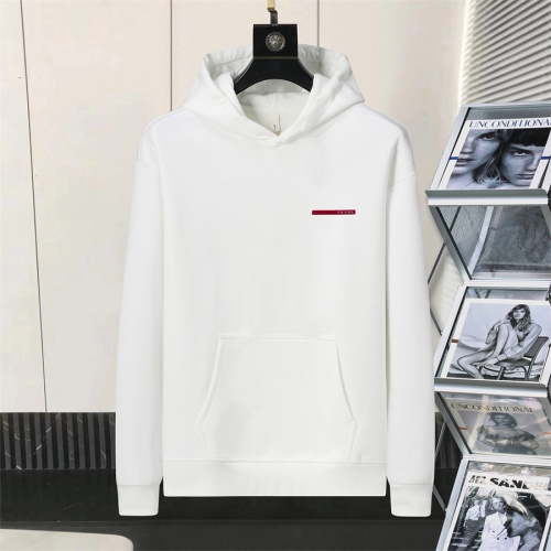 Prada Hoodies Long Sleeved For Men #1240883 $52.00 USD, Wholesale Replica Prada Hoodies