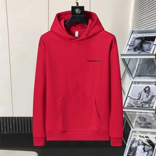 Prada Hoodies Long Sleeved For Men #1240887 $52.00 USD, Wholesale Replica Prada Hoodies