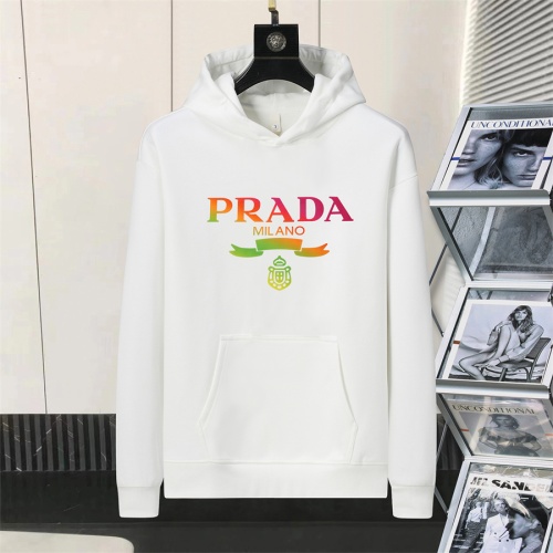 Prada Hoodies Long Sleeved For Men #1240895 $52.00 USD, Wholesale Replica Prada Hoodies