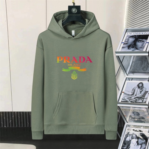 Prada Hoodies Long Sleeved For Men #1240898 $52.00 USD, Wholesale Replica Prada Hoodies