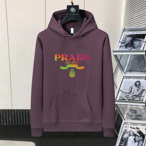 Prada Hoodies Long Sleeved For Men #1240899 $52.00 USD, Wholesale Replica Prada Hoodies