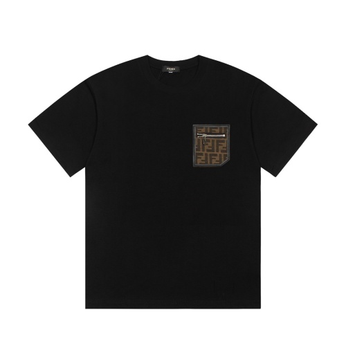 Fendi T-Shirts Short Sleeved For Men #1240917 $38.00 USD, Wholesale Replica Fendi T-Shirts