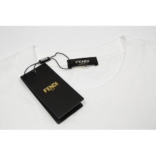 Replica Fendi T-Shirts Short Sleeved For Men #1240918 $38.00 USD for Wholesale