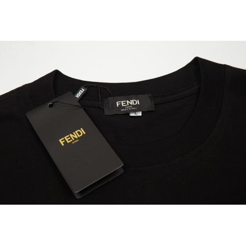 Replica Fendi T-Shirts Short Sleeved For Men #1240919 $38.00 USD for Wholesale