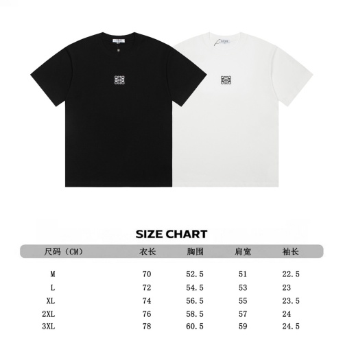 Replica LOEWE T-Shirts Short Sleeved For Men #1240923 $38.00 USD for Wholesale