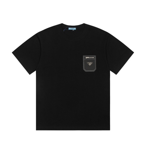 Prada T-Shirts Short Sleeved For Men #1240925 $38.00 USD, Wholesale Replica Prada T-Shirts