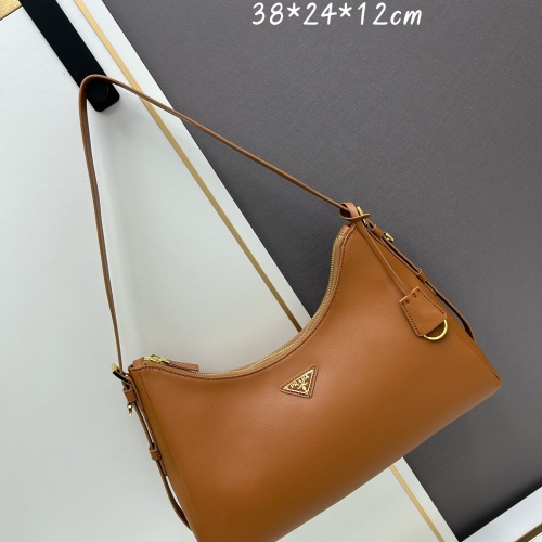 Prada AAA Quality Shoulder Bags For Women #1240931 $100.00 USD, Wholesale Replica Prada AAA Quality Shoulder Bags