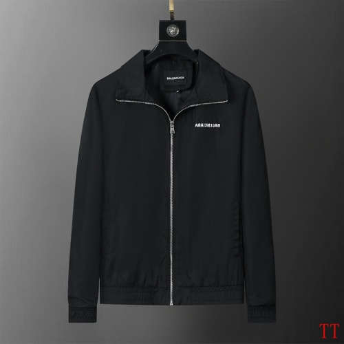 Balenciaga Coats Long Sleeved For Men #1240977 $56.00 USD, Wholesale Replica Balenciaga Coats