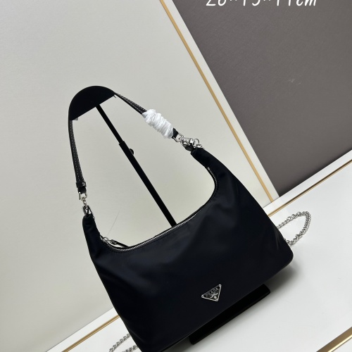 Prada AAA Quality Shoulder Bags For Women #1240988 $72.00 USD, Wholesale Replica Prada AAA Quality Shoulder Bags