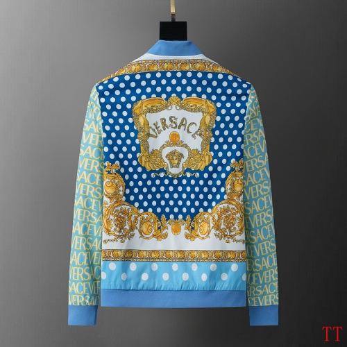 Replica Versace Jackets Long Sleeved For Men #1241001 $56.00 USD for Wholesale