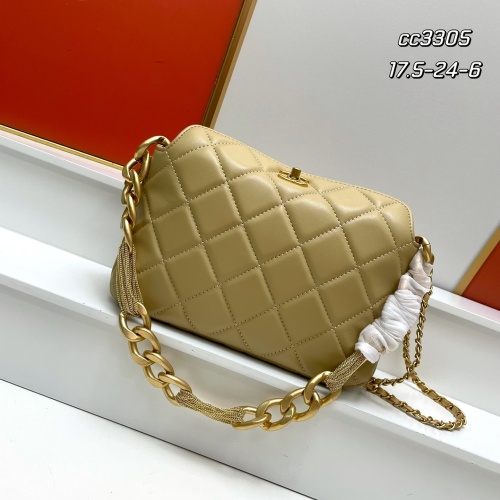 Chanel AAA Quality Shoulder Bags For Women #1241011 $92.00 USD, Wholesale Replica Chanel AAA Quality Shoulder Bags