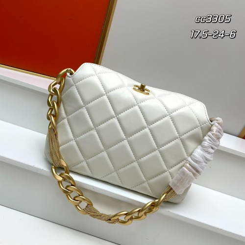 Chanel AAA Quality Shoulder Bags For Women #1241012 $92.00 USD, Wholesale Replica Chanel AAA Quality Shoulder Bags