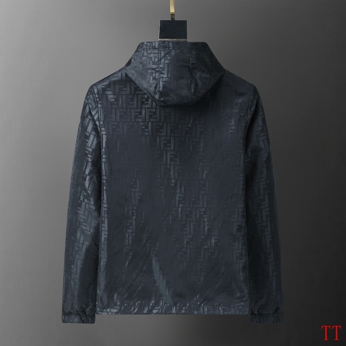 Replica Fendi Jackets Long Sleeved For Men #1241045 $56.00 USD for Wholesale