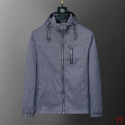 Fendi Jackets Long Sleeved For Men #1241046 $56.00 USD, Wholesale Replica Fendi Jackets