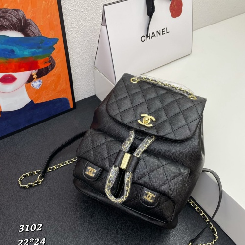 Chanel AAA Quality Backpacks For Women #1241065 $98.00 USD, Wholesale Replica Chanel AAA Quality Backpacks