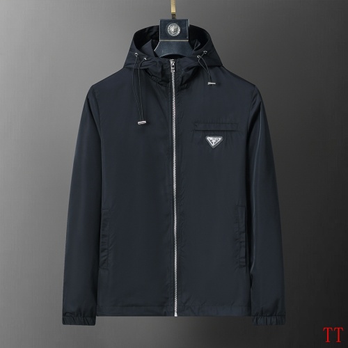 Prada Jackets Long Sleeved For Men #1241081 $56.00 USD, Wholesale Replica Prada Jackets