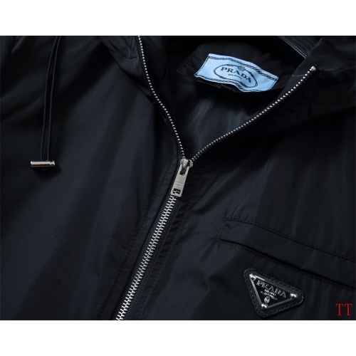 Replica Prada Jackets Long Sleeved For Men #1241081 $56.00 USD for Wholesale