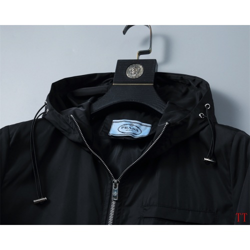 Replica Prada Jackets Long Sleeved For Men #1241081 $56.00 USD for Wholesale