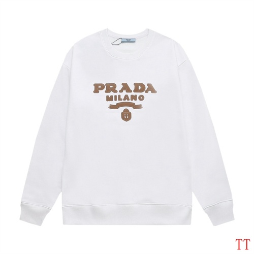 Prada Hoodies Long Sleeved For Unisex #1241084 $56.00 USD, Wholesale Replica Prada Hoodies