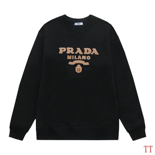 Prada Hoodies Long Sleeved For Unisex #1241085 $56.00 USD, Wholesale Replica Prada Hoodies