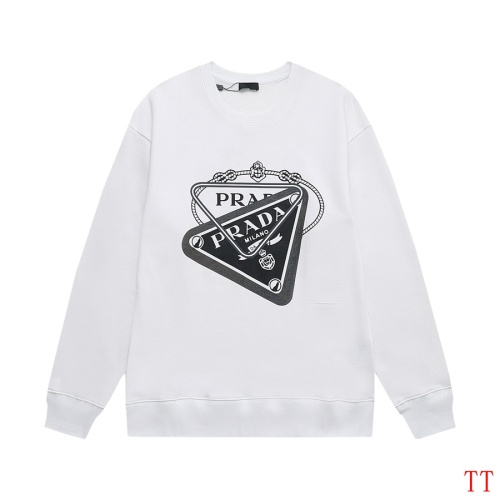 Prada Hoodies Long Sleeved For Unisex #1241103 $56.00 USD, Wholesale Replica Prada Hoodies