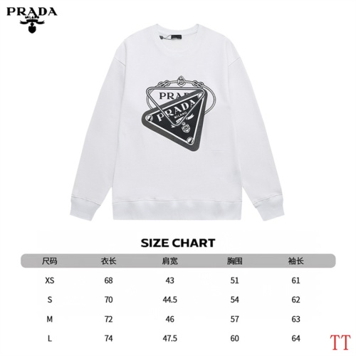 Replica Prada Hoodies Long Sleeved For Unisex #1241103 $56.00 USD for Wholesale