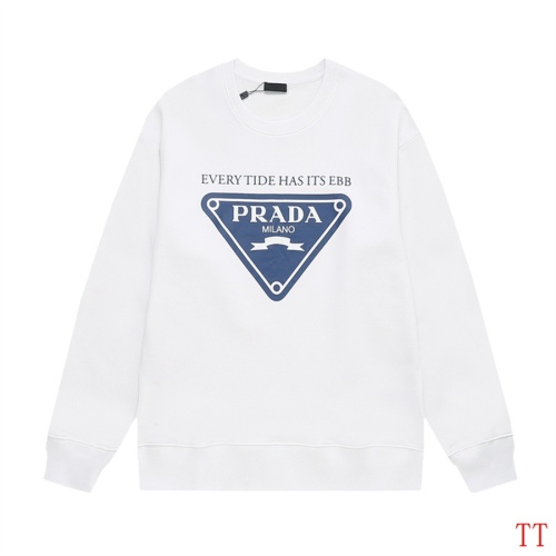 Prada Hoodies Long Sleeved For Unisex #1241107 $56.00 USD, Wholesale Replica Prada Hoodies