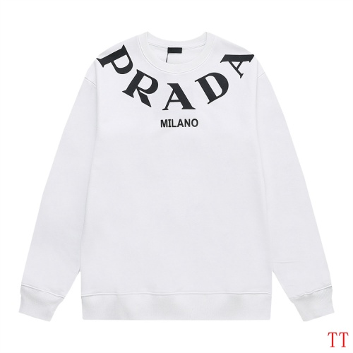 Prada Hoodies Long Sleeved For Unisex #1241109 $56.00 USD, Wholesale Replica Prada Hoodies