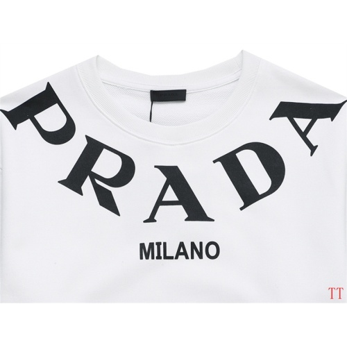 Replica Prada Hoodies Long Sleeved For Unisex #1241109 $56.00 USD for Wholesale