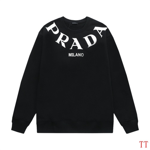 Prada Hoodies Long Sleeved For Unisex #1241110 $56.00 USD, Wholesale Replica Prada Hoodies