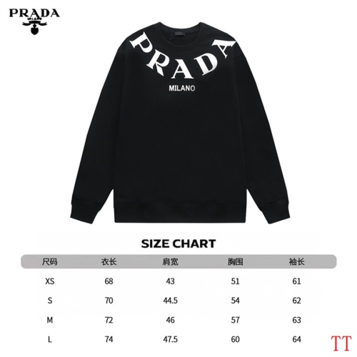 Replica Prada Hoodies Long Sleeved For Unisex #1241110 $56.00 USD for Wholesale