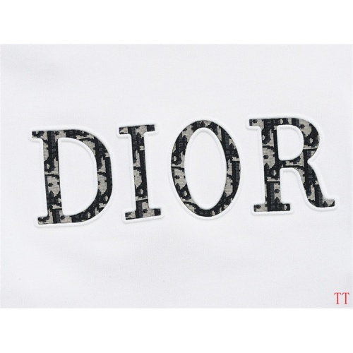 Replica Christian Dior Hoodies Long Sleeved For Unisex #1241151 $52.00 USD for Wholesale