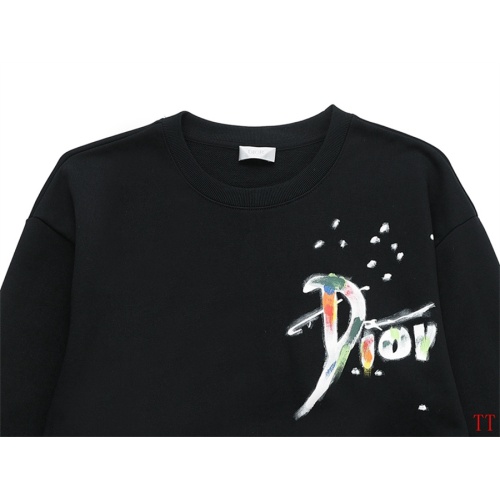 Replica Christian Dior Hoodies Long Sleeved For Unisex #1241154 $56.00 USD for Wholesale