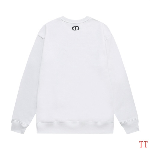 Replica Christian Dior Hoodies Long Sleeved For Unisex #1241155 $56.00 USD for Wholesale