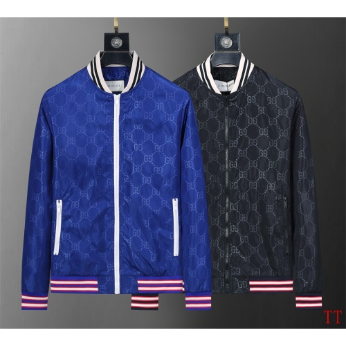 Replica Gucci Jackets Long Sleeved For Men #1241159 $56.00 USD for Wholesale