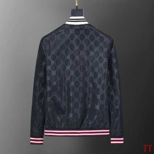 Replica Gucci Jackets Long Sleeved For Men #1241160 $56.00 USD for Wholesale