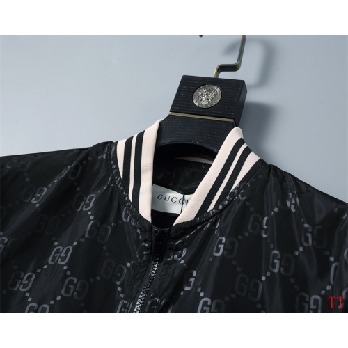 Replica Gucci Jackets Long Sleeved For Men #1241160 $56.00 USD for Wholesale