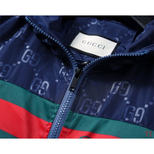 Replica Gucci Jackets Long Sleeved For Men #1241164 $56.00 USD for Wholesale