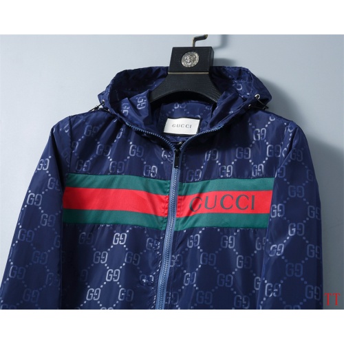 Replica Gucci Jackets Long Sleeved For Men #1241164 $56.00 USD for Wholesale