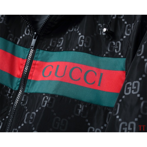 Replica Gucci Jackets Long Sleeved For Men #1241165 $56.00 USD for Wholesale