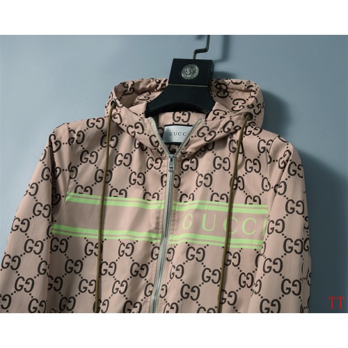 Replica Gucci Jackets Long Sleeved For Men #1241166 $56.00 USD for Wholesale